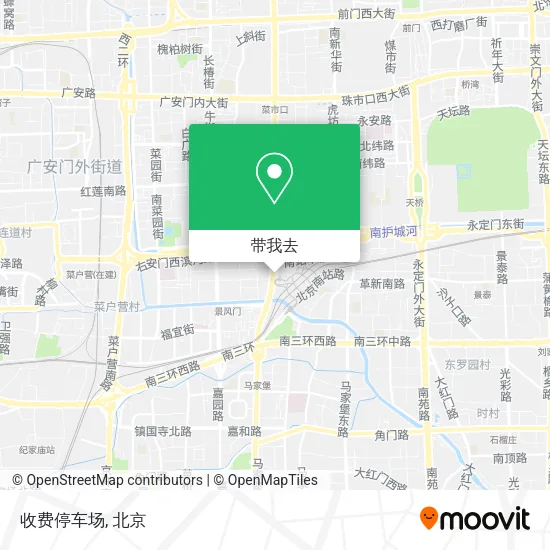 收费停车场地图