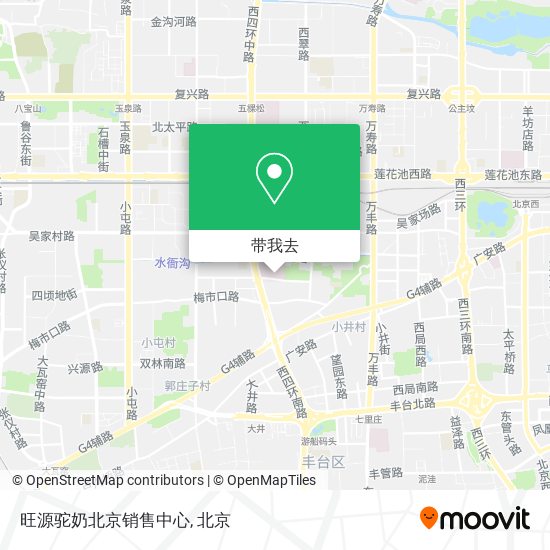 旺源驼奶北京销售中心地图