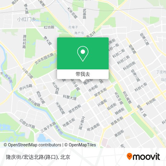 隆庆街/宏达北路(路口)地图