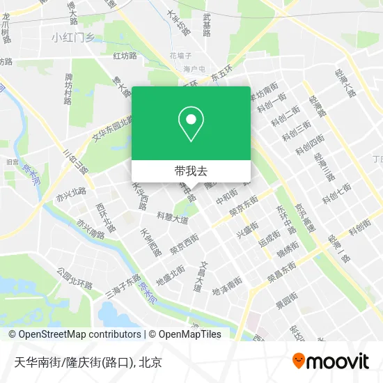 天华南街/隆庆街(路口)地图