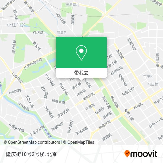 隆庆街10号2号楼地图