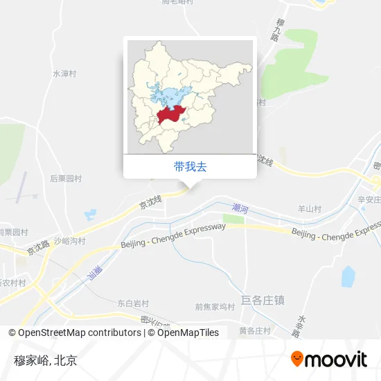 穆家峪地图