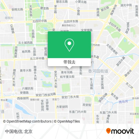 中国电信地图