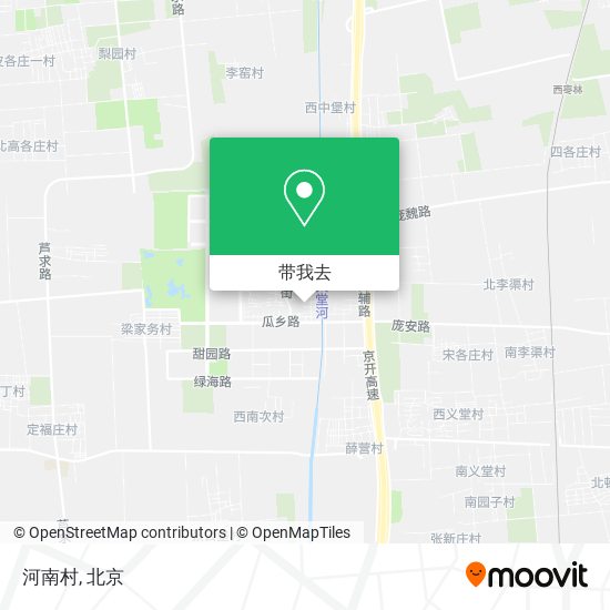 河南村地图
