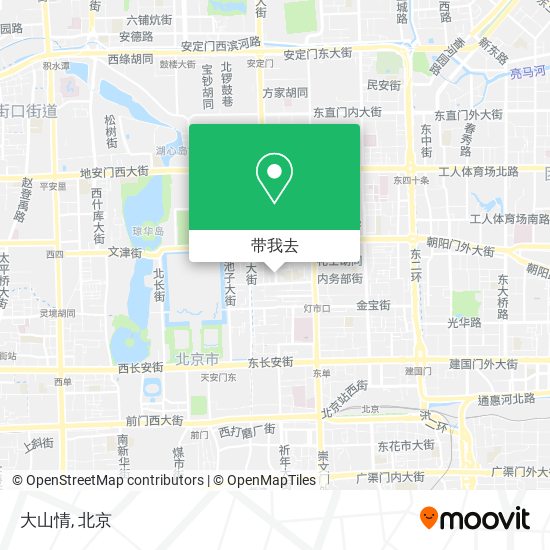 大山情地图