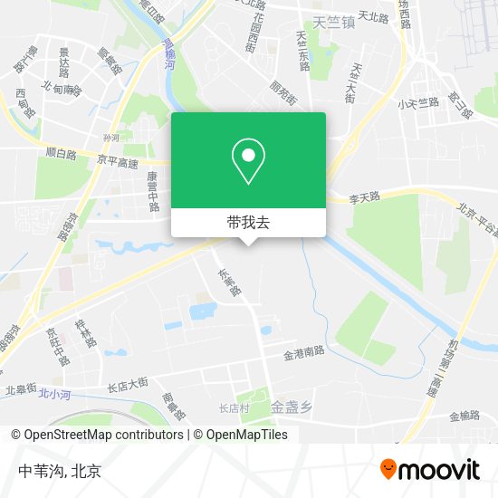 中苇沟地图