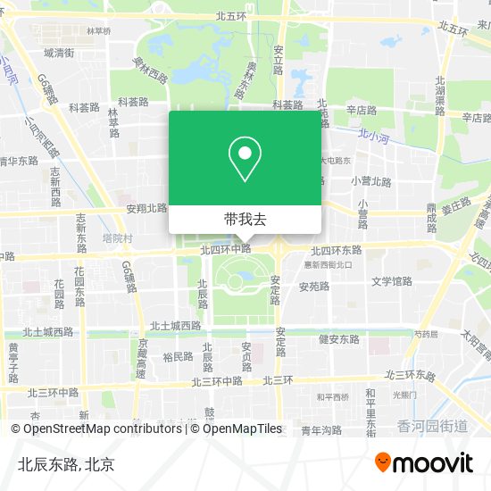北辰东路地图