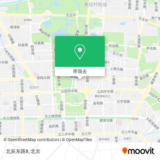 北辰东路8地图