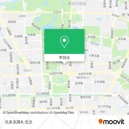 北辰东路8地图