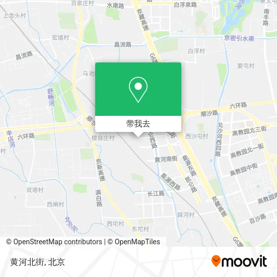 黄河北街地图