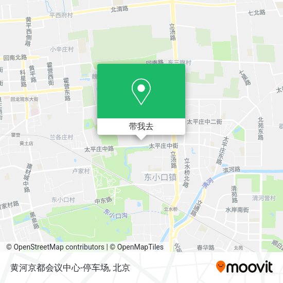 黄河京都会议中心-停车场地图
