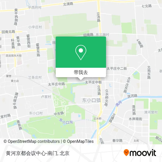 黄河京都会议中心-南门地图