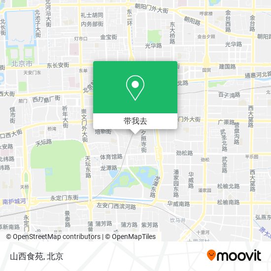 山西食苑地图