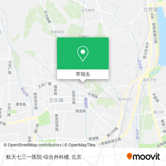 航天七三一医院-综合外科楼地图
