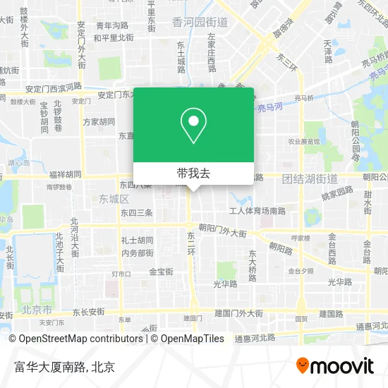 富华大厦南路地图