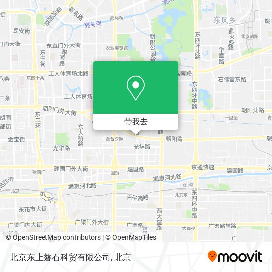 北京东上磐石科贸有限公司地图