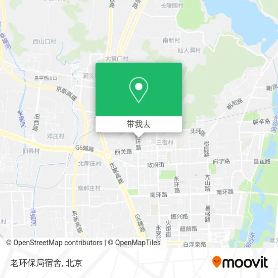 老环保局宿舍地图
