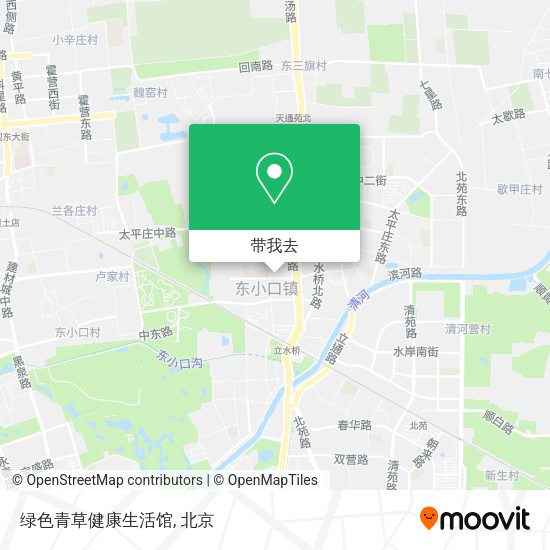 绿色青草健康生活馆地图