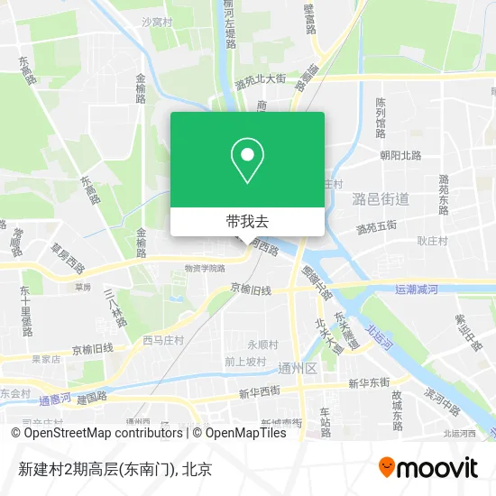 新建村2期高层(东南门)地图