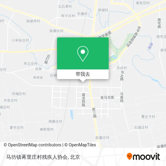 马坊镇蒋里庄村残疾人协会地图