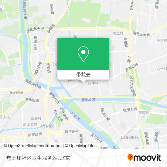 焦王庄社区卫生服务站地图