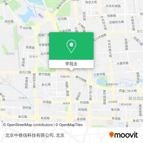 北京中铁信科技有限公司地图