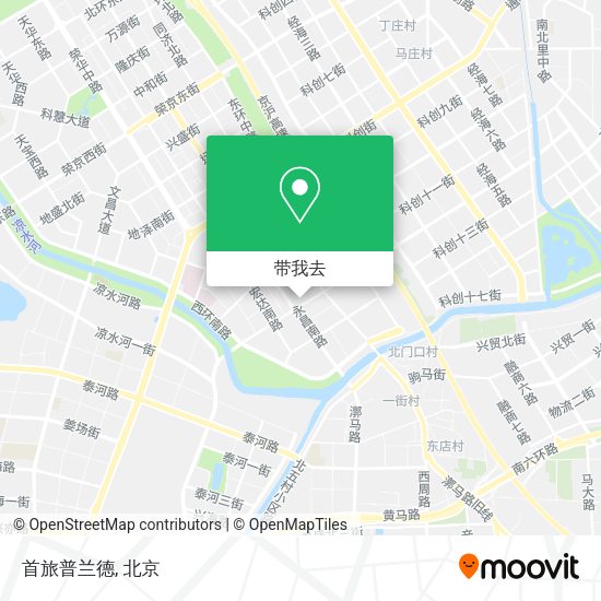 首旅普兰德地图