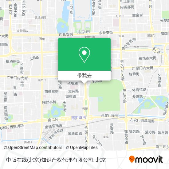 中版在线(北京)知识产权代理有限公司地图
