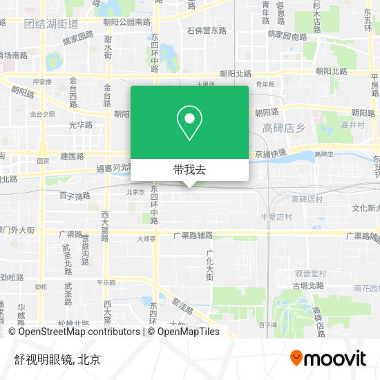 舒视明眼镜地图