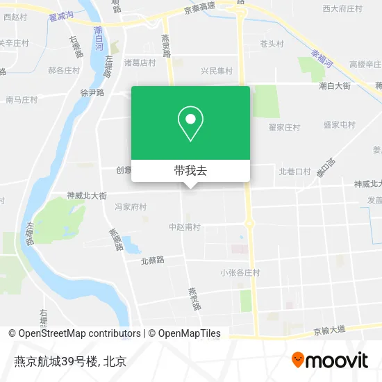 燕京航城39号楼地图