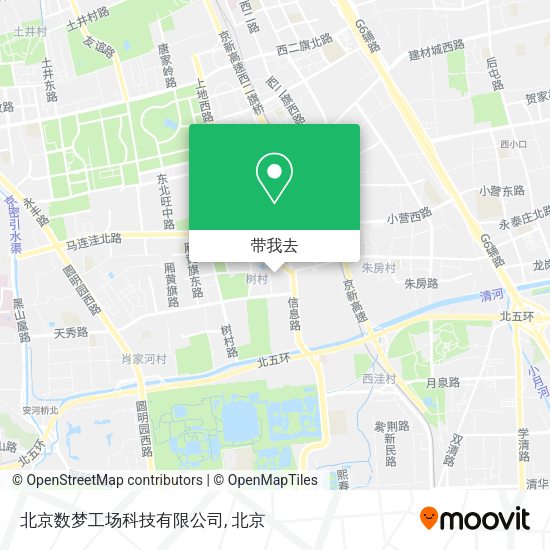 北京数梦工场科技有限公司地图