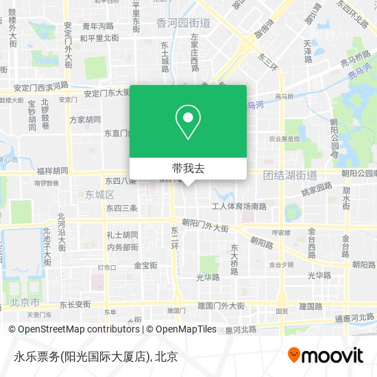 永乐票务(阳光国际大厦店)地图