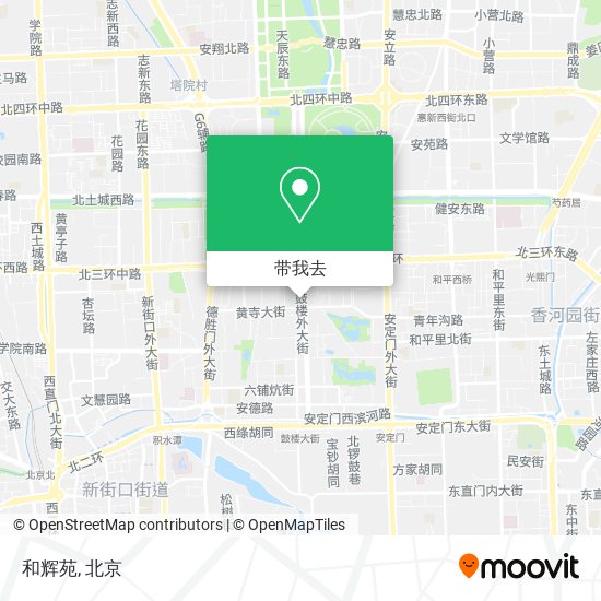和辉苑地图