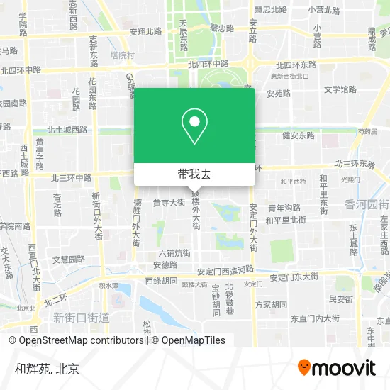 和辉苑地图