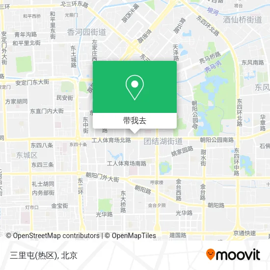 三里屯(热区)地图