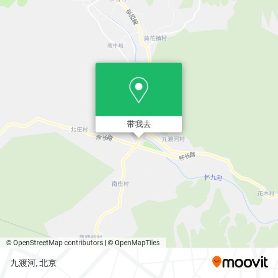 九渡河地图