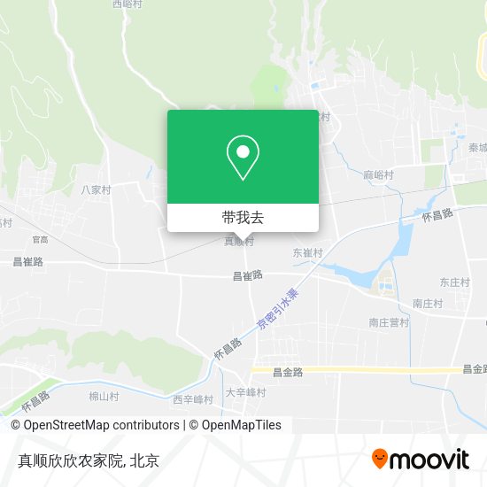 真顺欣欣农家院地图