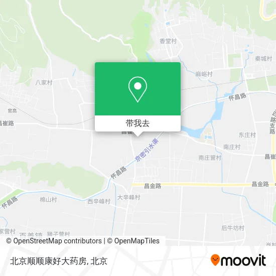 北京顺顺康好大药房地图