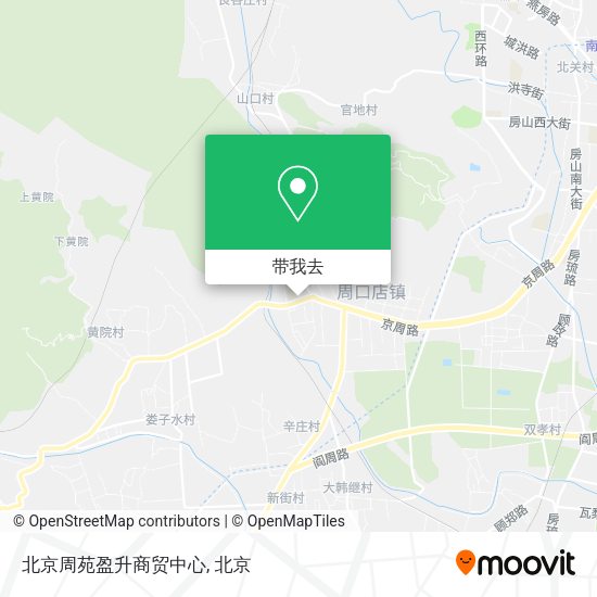 北京周苑盈升商贸中心地图