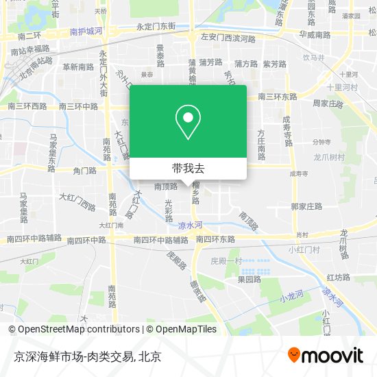 京深海鲜市场-肉类交易地图
