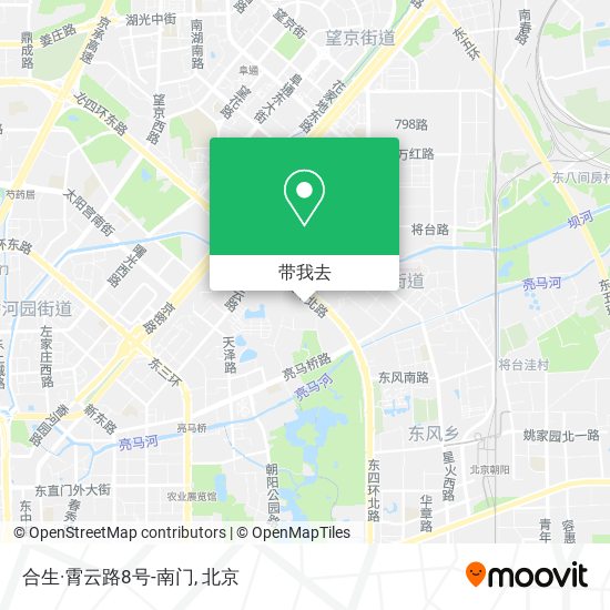 合生·霄云路8号-南门地图