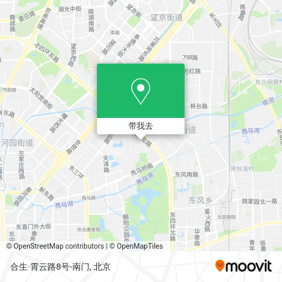合生·霄云路8号-南门地图