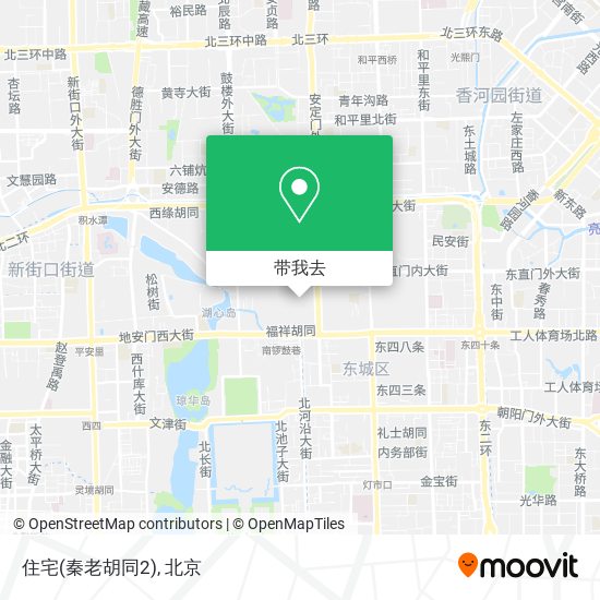 住宅(秦老胡同2)地图