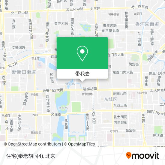 住宅(秦老胡同4)地图