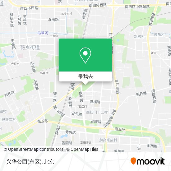 兴华公园(东区)地图