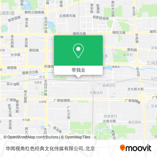 华闻视角红色经典文化传媒有限公司地图