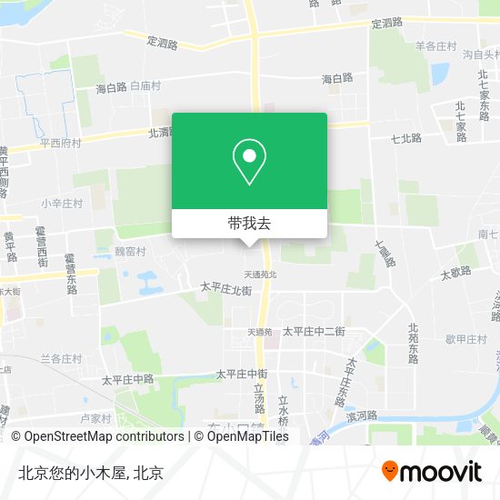 北京您的小木屋地图