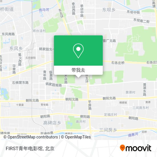 FIRST青年电影馆地图