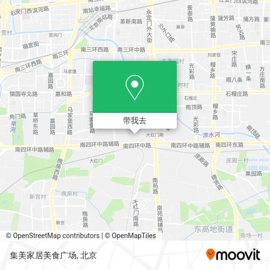 集美家居美食广场地图