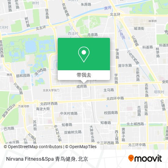 Nirvana Fitness&Spa 青鸟健身地图